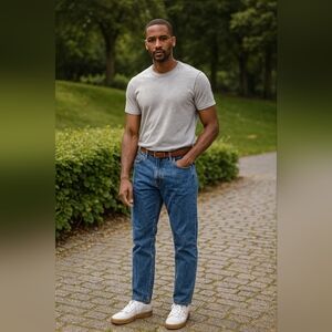 Bullhead Men's Blue Jeans Straight Size 32 x 34